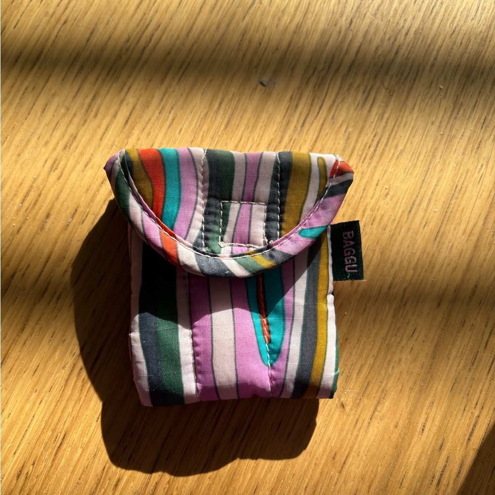 Baggu Striped Pouch